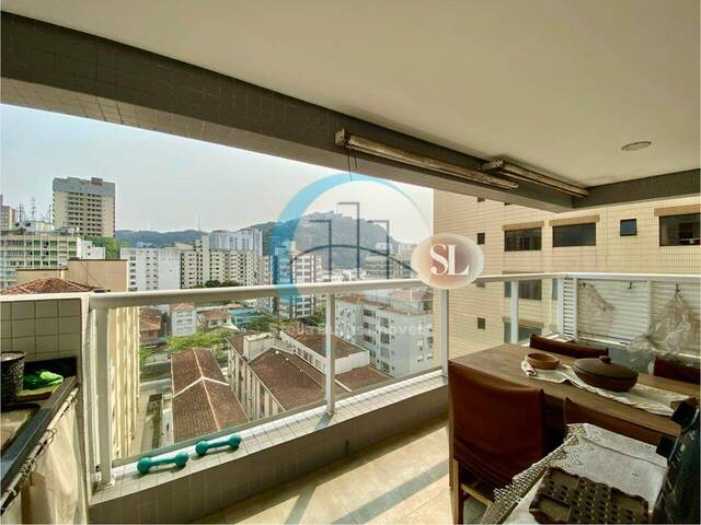#777SSOL04 - Apartamento para Venda em Santos - SP