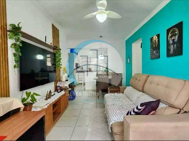 #777SCHI053 - Apartamento para Venda em Santos - SP - 1